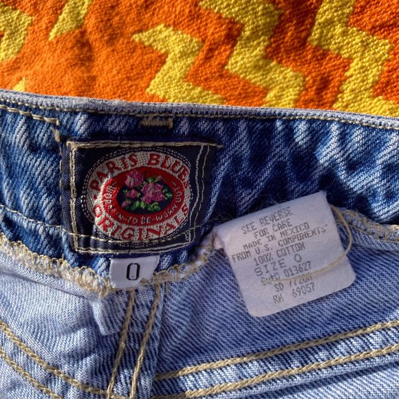 vintage distressed 90s jean high bleach dipped - Picture 6 of 7